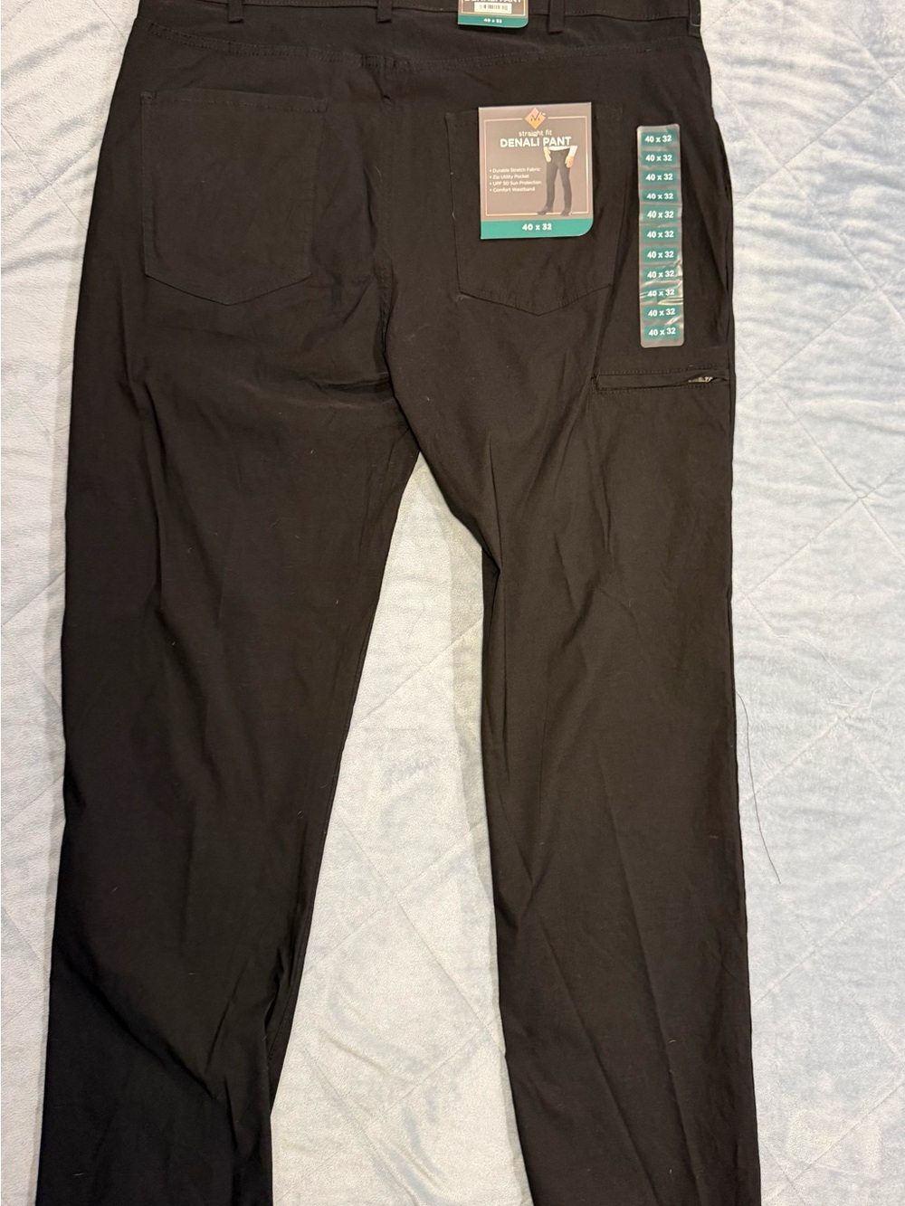 Denali Pant Men's Black Chinos & Khakis